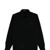 New BLACKRUGS Overshirt Collins 60664_7948 Nero-Nero Man