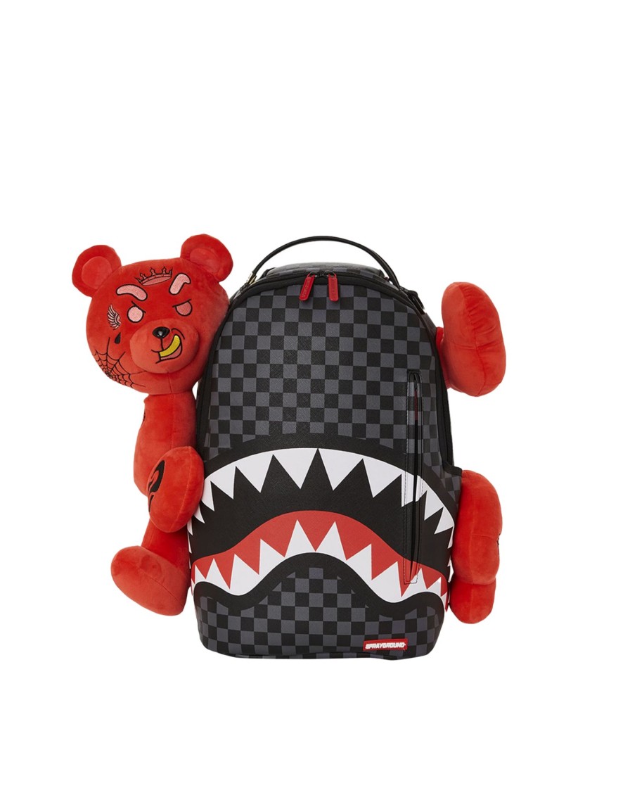 Wholesale SPRAYGROUND Diablo Bearhug Bear Bkpack 910B5033Nsz 58276_29609 Diablo-Diablo Man