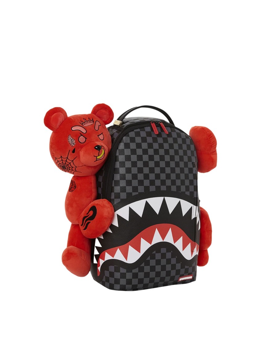 Wholesale SPRAYGROUND Diablo Bearhug Bear Bkpack 910B5033Nsz 58276_29609 Diablo-Diablo Man