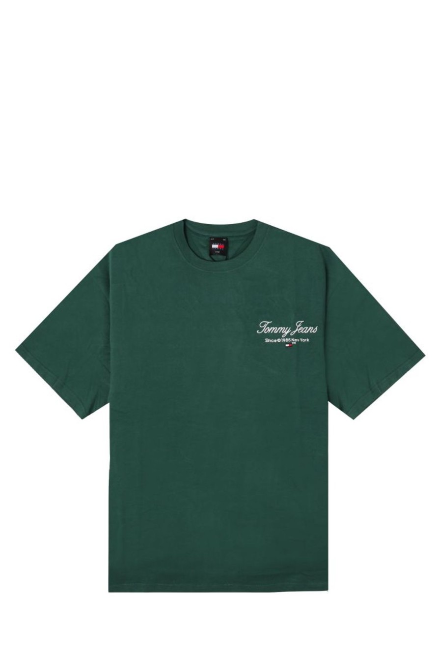 Online TOMMY JEANS T-Shirt Dm18273 59509_30148 Court Green-L4L Man