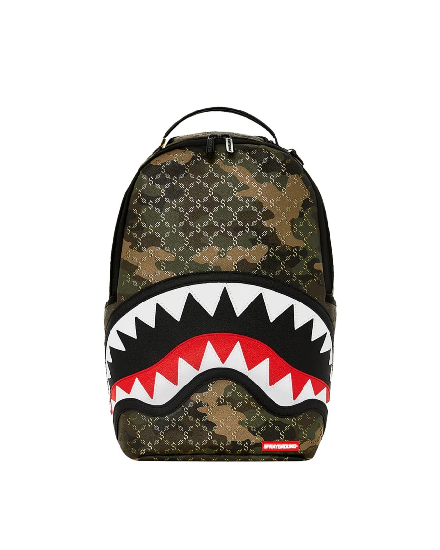 Hot SPRAYGROUND Pattern Bkpack 910B5084Nsz 58264_29599 Over Camo-Over Camo Man