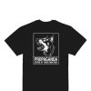 Clearance PROPAGANDA T-Shirt Risk Prts792 59711_8386 Black-Black Man