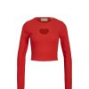 New JJ XX T-Shirt Donna Jj Xx 12254283 Fiery Red