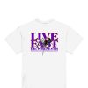 Hot PROPAGANDA T-Shirt Live Fast Prts733 59670_8036 White-White Man