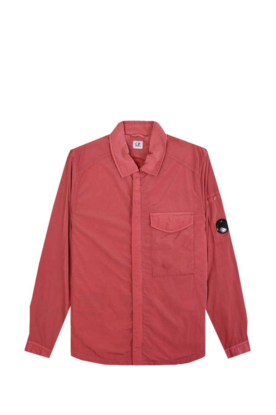 Best C.P. COMPANY Overshirt Mos039A 5904G 59261_30108 Red Bud-577 Man