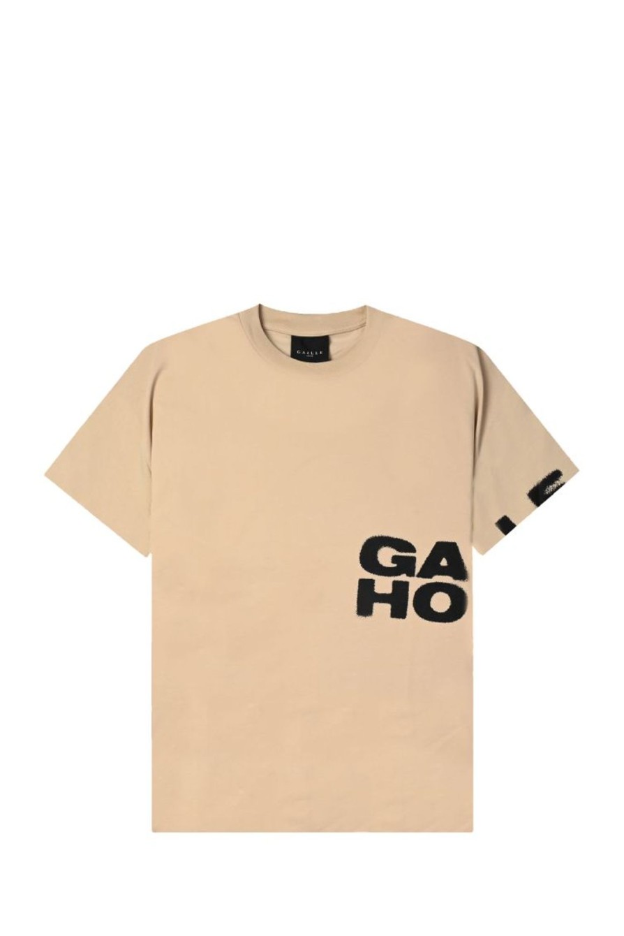 Clearance GAËLLE PARIS T-Shirt Gaabm00108 59768_30305 Beige-Be00 Man