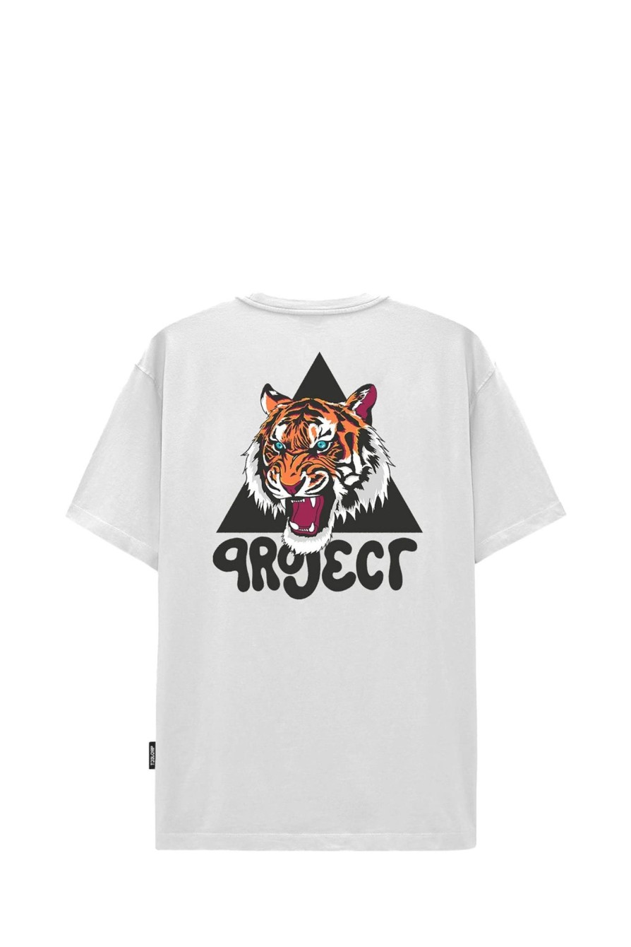 Wholesale PROJ3CT T-Shirt S1 Tiger 6 White