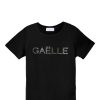 Wholesale GAËLLE PARIS W T-Shirt Gaabw00345 59792_30306 Nero-Ne01 Wmn