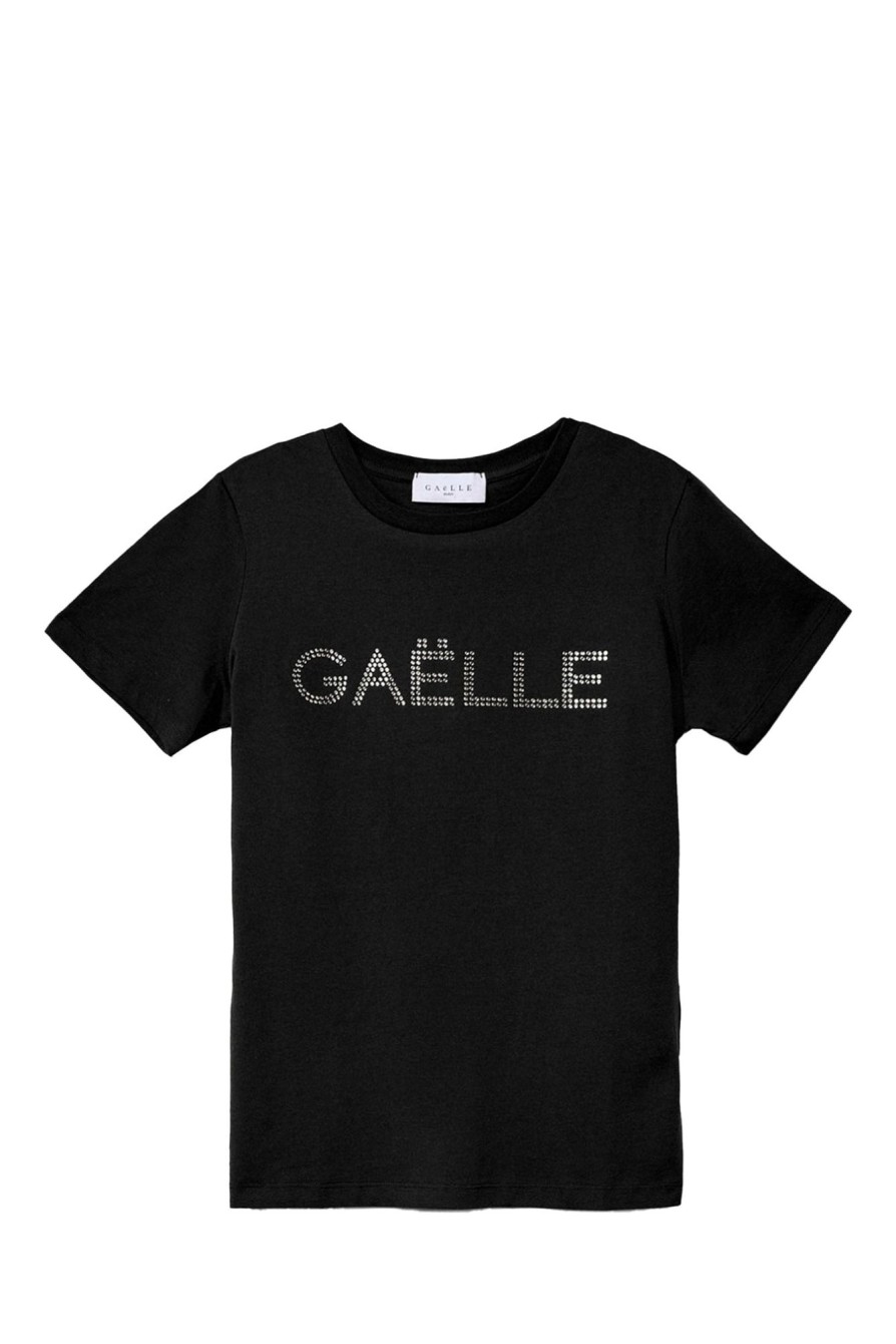 Wholesale GAËLLE PARIS W T-Shirt Gaabw00345 59792_30306 Nero-Ne01 Wmn