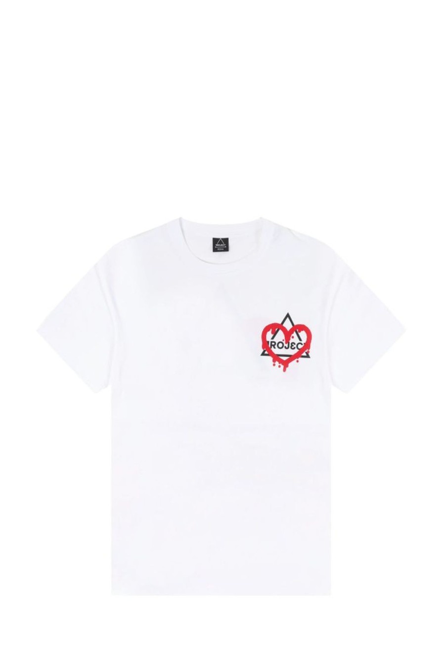 Hot PROJ3CT T-Shirt Uomo Proj3Cts1 Spray White