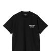 Hot CARHARTT WIP T-Shirt I033187 59950_25242 Black/White-0D2.Xx Man