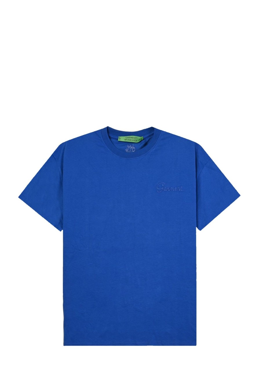 Wholesale GARMENT WORKSHOP T-Shirt S4Gmuath021 60249_30598 Brady Blue-Gw022 Man