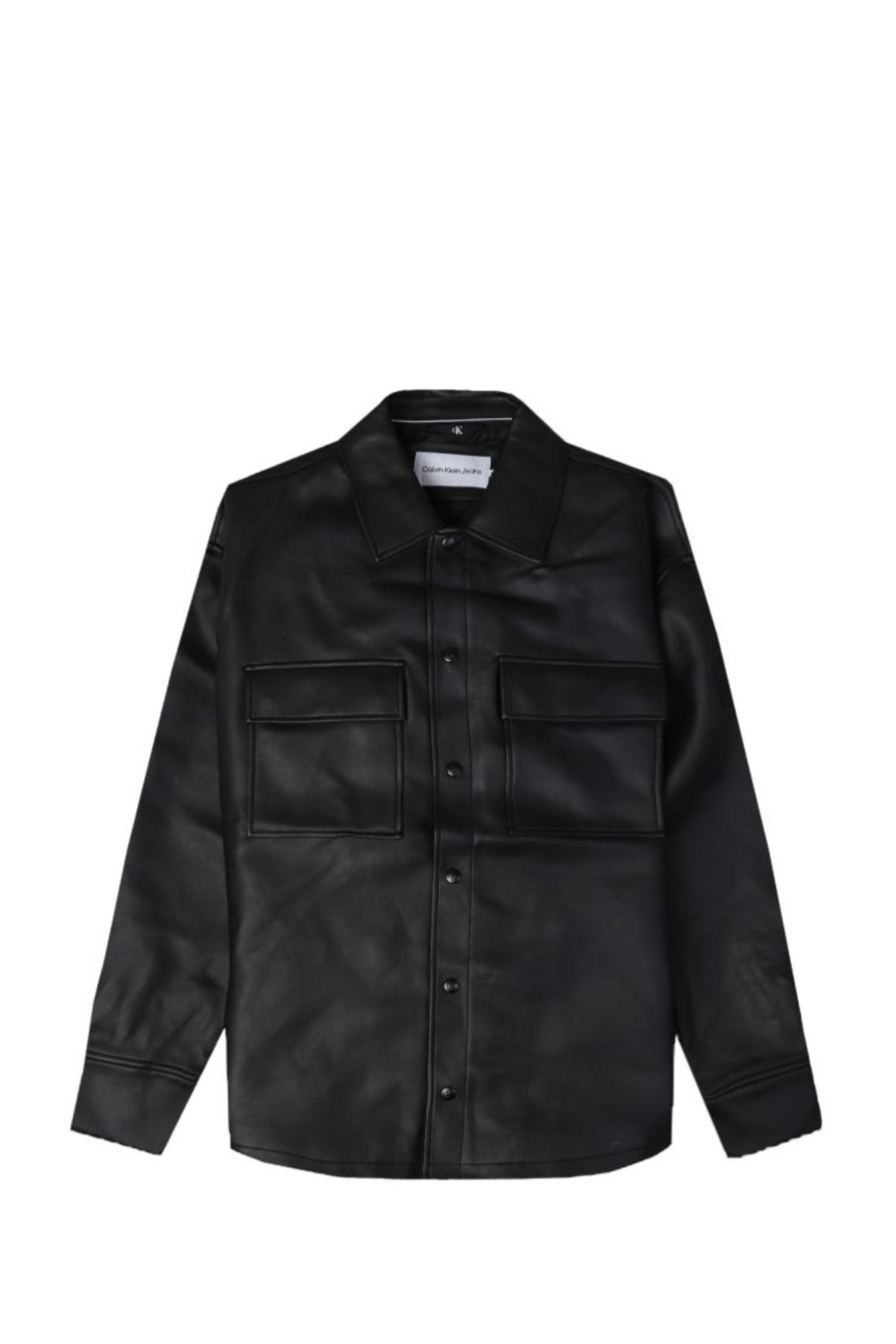 Hot CALVIN KLEIN JEANS Overshirt J325063 59585_23901 Ck Black-Beh Man