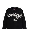 New TOMMY JEANS Felpa Dm18361 59504_21748 Black-Bds Man