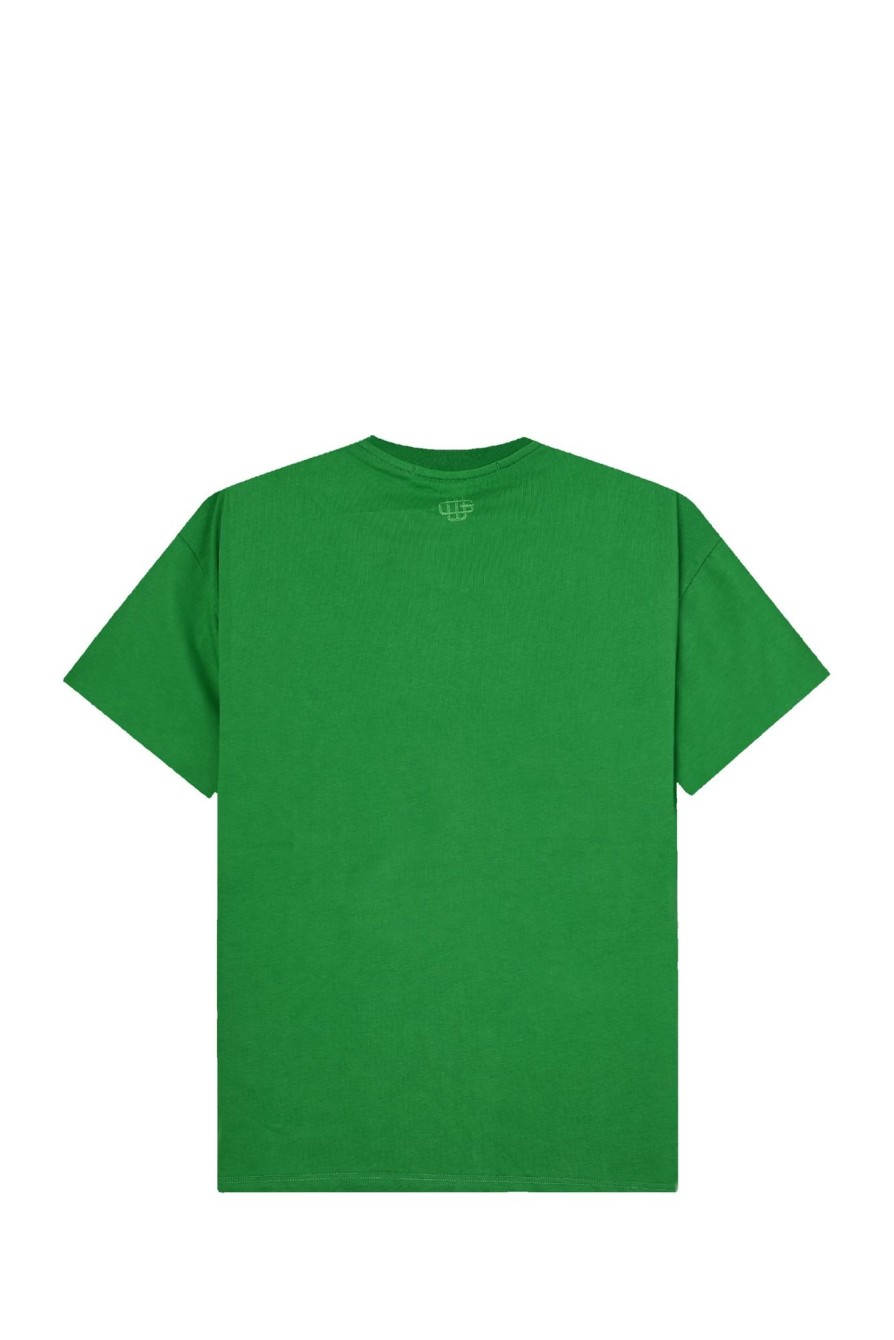 New GARMENT WORKSHOP T-Shirt S4Gmuath021 60249_30602 Emerald Green-923 Man