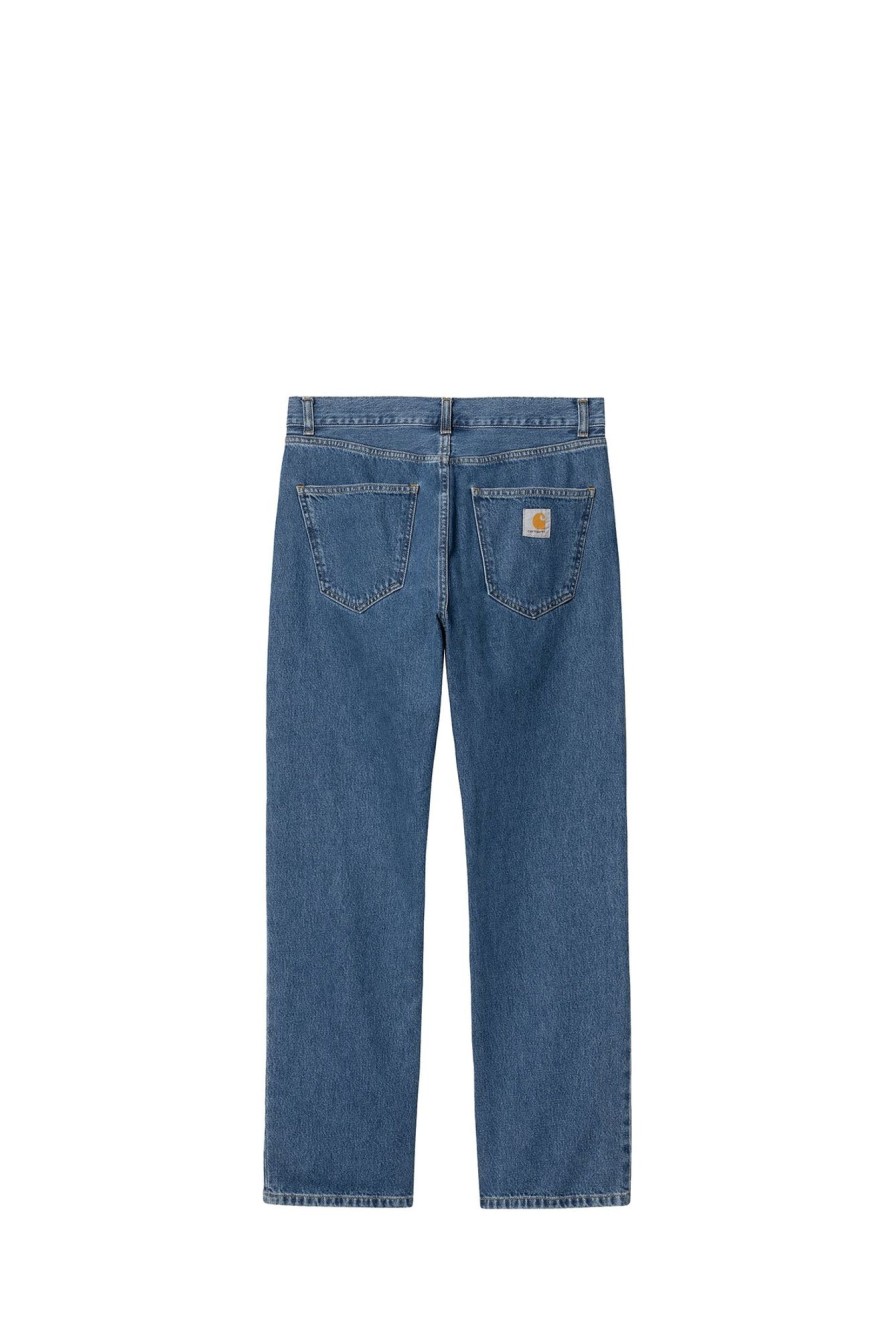 Online CARHARTT WIP Jeans I033006 59228_30080 Blue Hvy Stwsh-01.60 Man