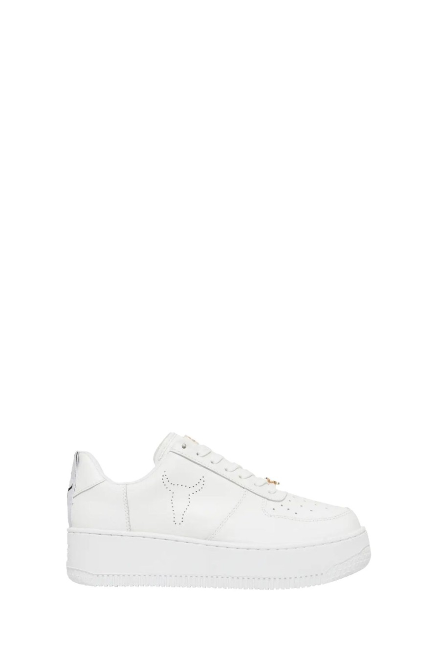 Online WINDSORSMITH Sneakers Wsd Racerr Leather 43078_8036 White-White Wmn