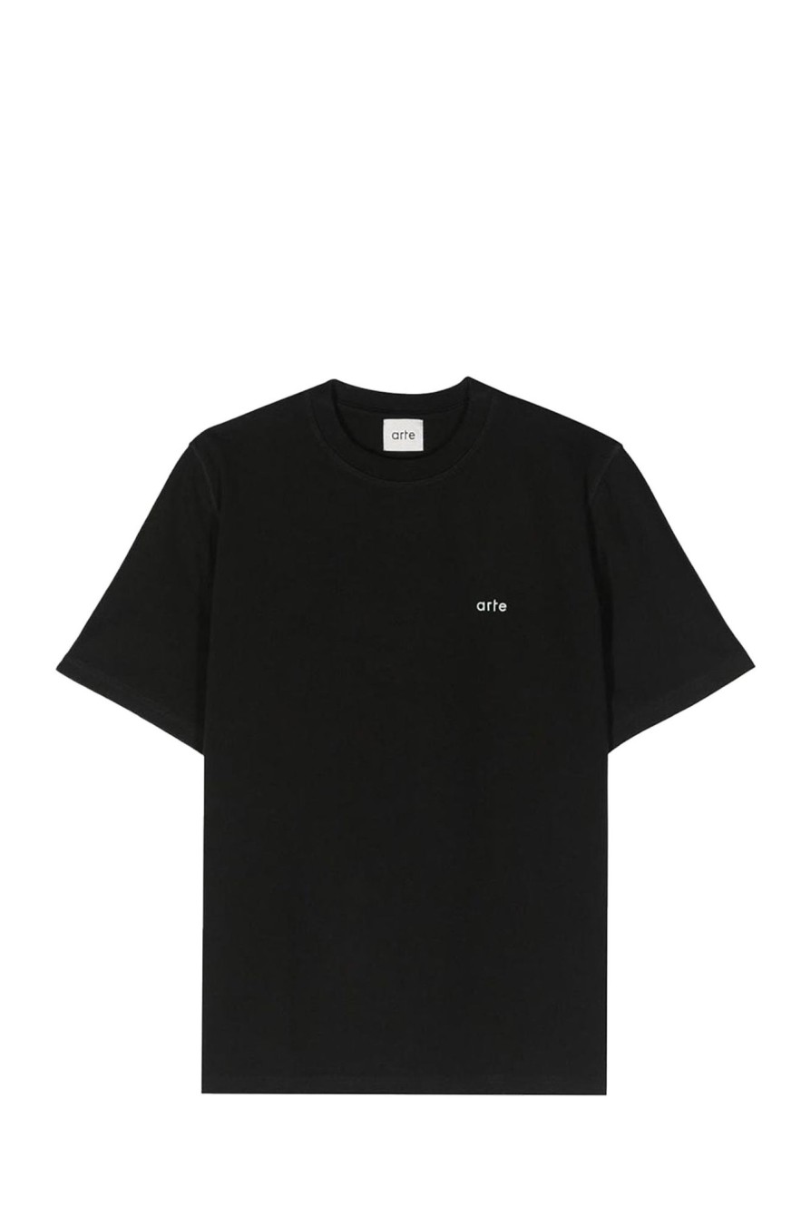 Online ARTE T-Shirt Uomo Arte Circle Runner Tee 022T Black