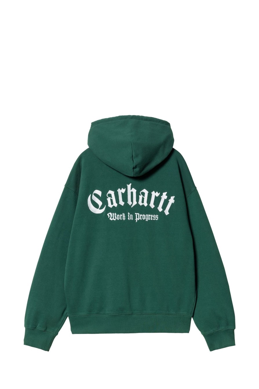 Hot CARHARTT WIP Felpa I032865 59233_30084 Chervil/Wht-22V.Xx Man