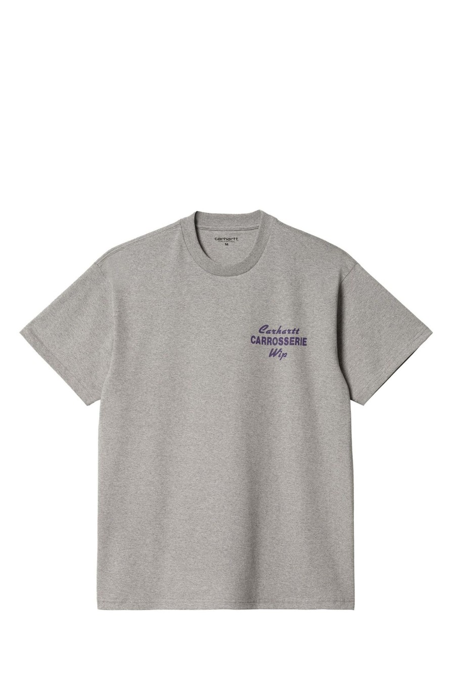 Online CARHARTT WIP T-Shirt I032880 59237_30090 Grey Hthr-V6.Xx Man