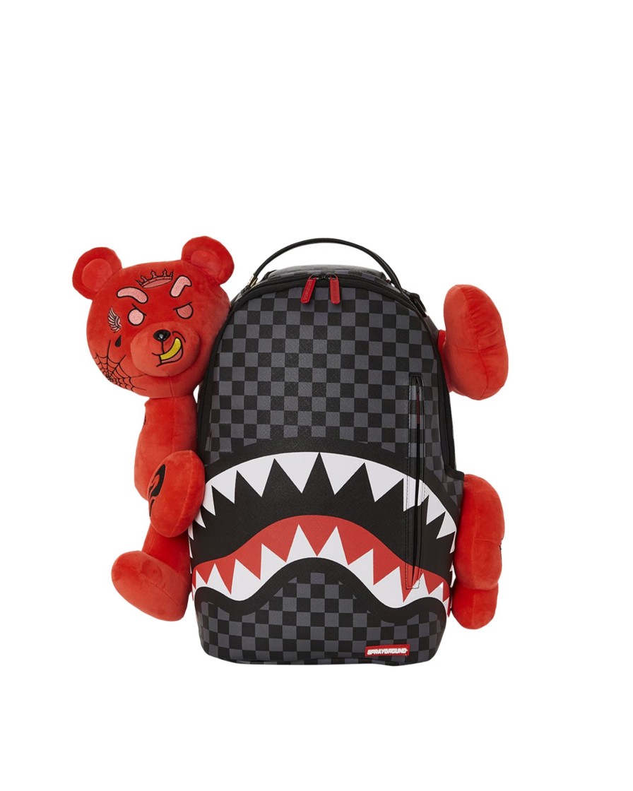 Wholesale SPRAYGROUND Diablo Bearhug Bear Bkpack 910B5033Nsz 58276_29609 Diablo-Diablo Man