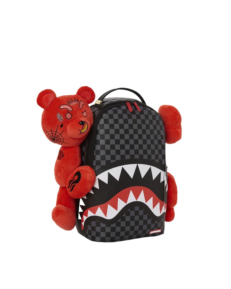 Wholesale SPRAYGROUND Diablo Bearhug Bear Bkpack 910B5033Nsz 58276_29609 Diablo-Diablo Man