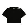 Hot DISCLAIMER W T-Shirt 24Eds54317 60027_7948 Nero-Nero Wmn