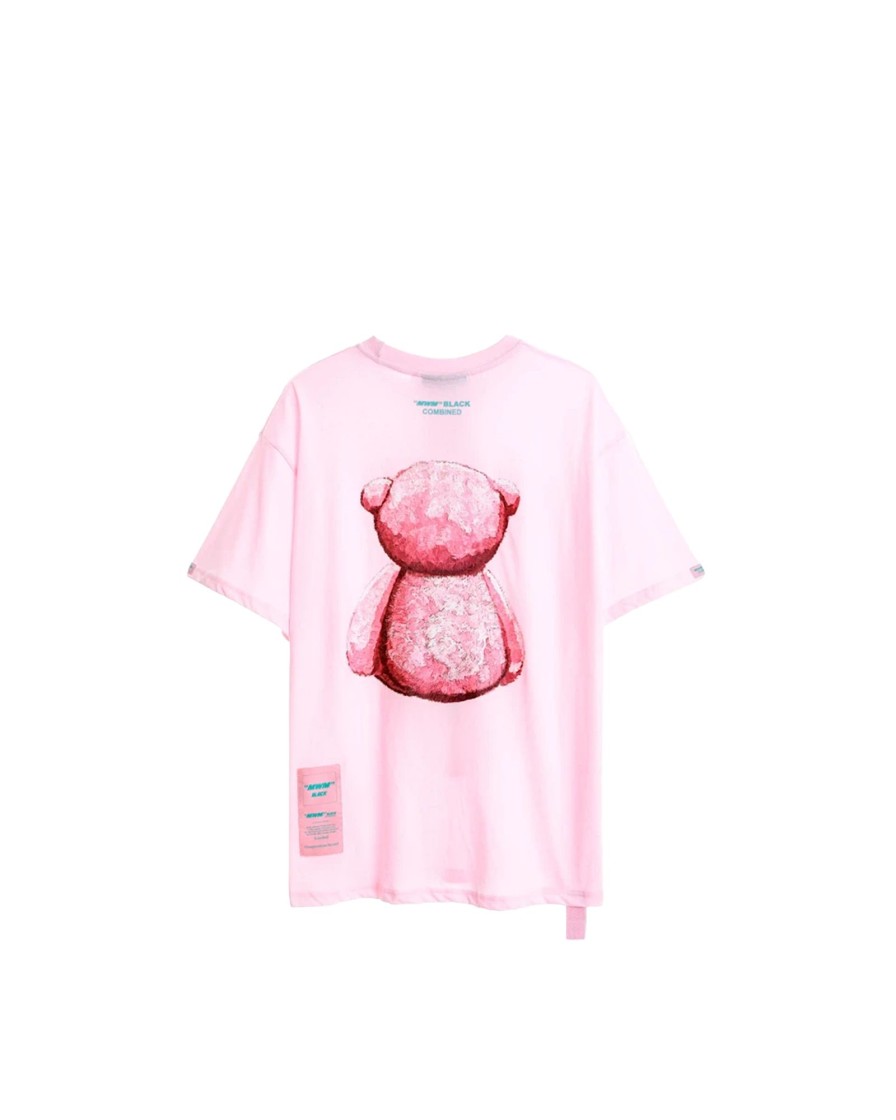 Wholesale MOD WAVE MOVEMENT T-Shirt Mod Wave Movement Mw062021204 Baby Pink