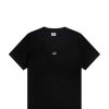 New C.P. COMPANY T-Shirt Mts088A 6374G Black-999