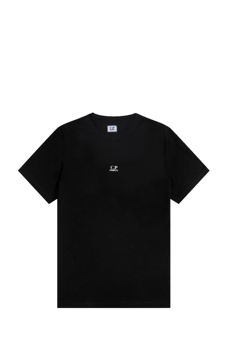 New C.P. COMPANY T-Shirt Mts088A 6374G Black-999