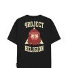 Hot PROJ3CT T-Shirt S1 Religion 60121_8386 Black-Black Man