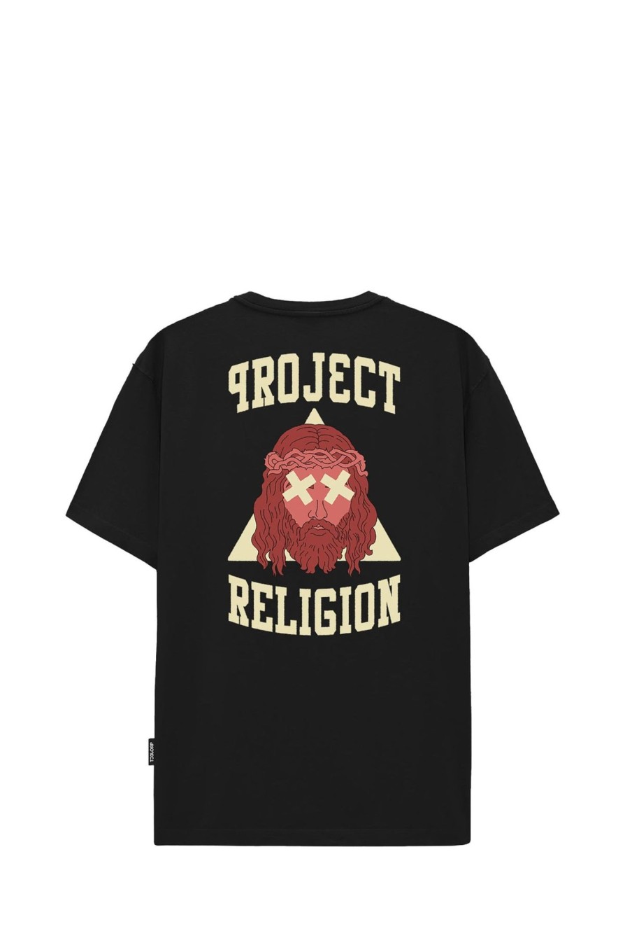 Hot PROJ3CT T-Shirt S1 Religion 60121_8386 Black-Black Man