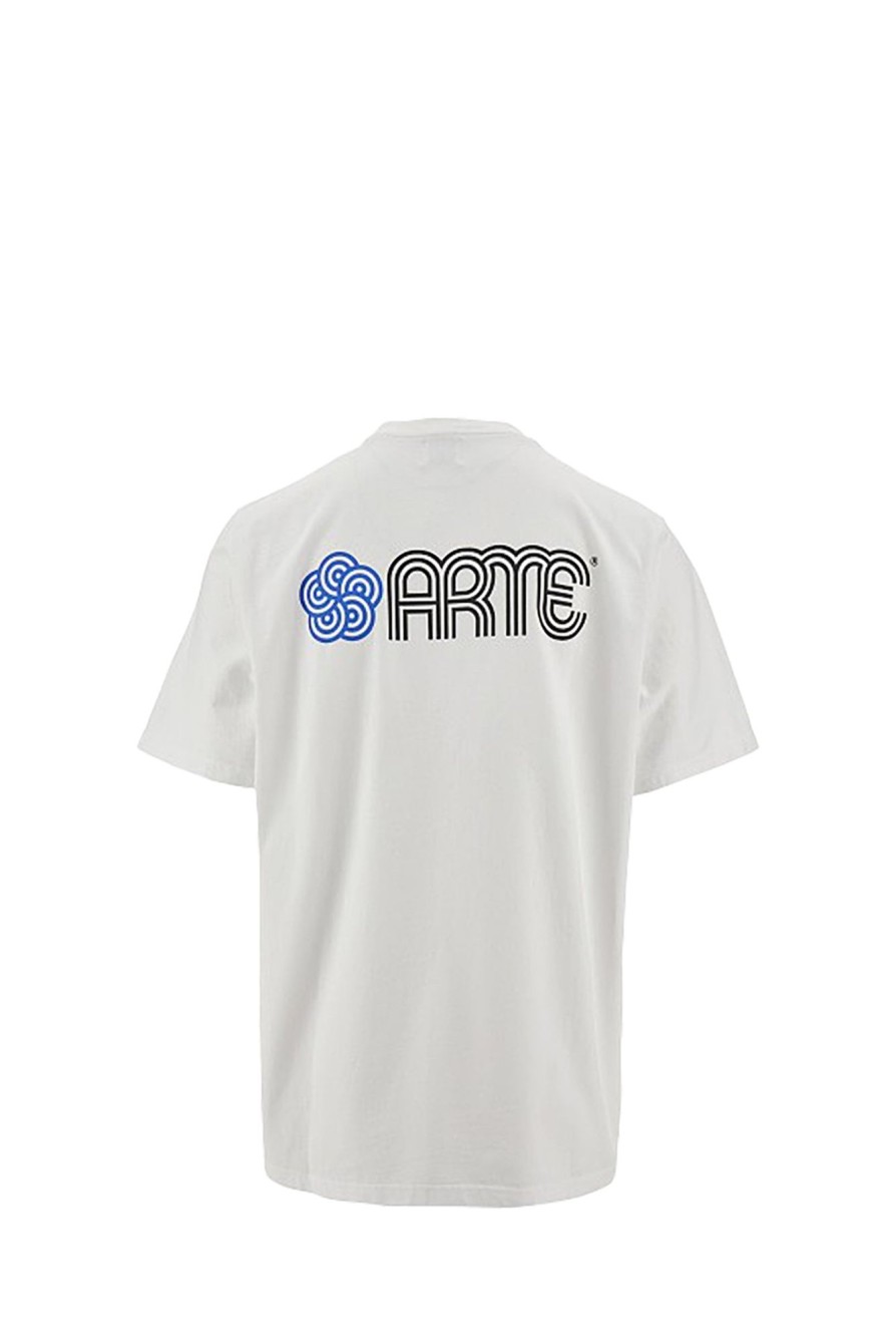 Clearance ARTE T-Shirt Uomo Arte Circle Flower Tee 020T White