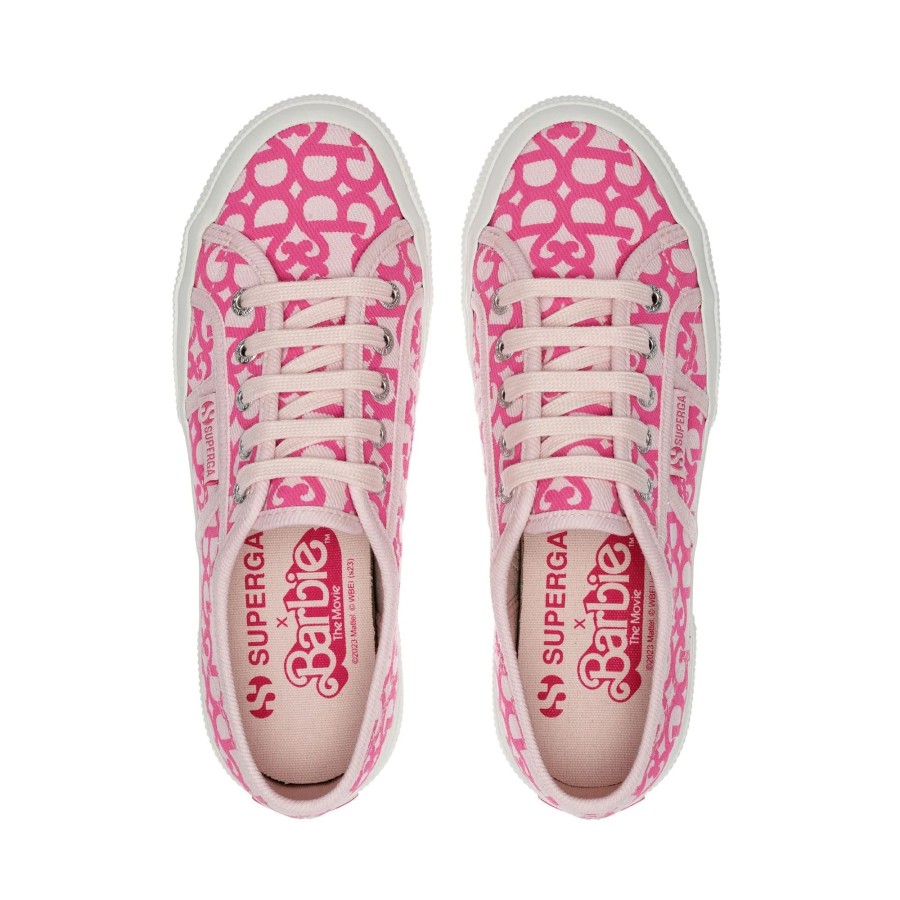 Hot SUPERGA x BARBIE Barbie Movie Superga S5126Yw 57029_28879 Double Pink-A06