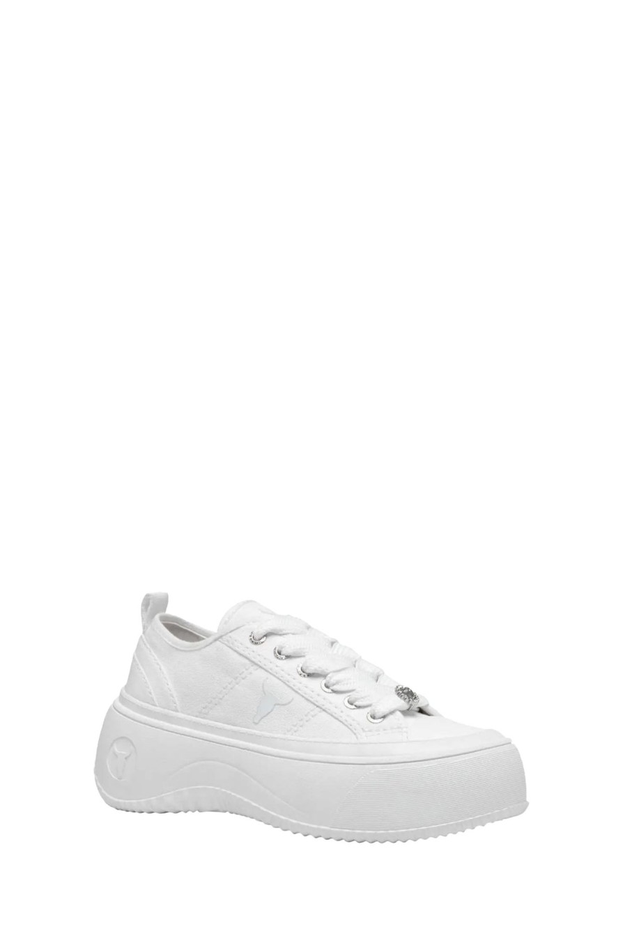 Clearance WINDSORSMITH W Sneakers Pintentions 60479_7911 White-Wht Wmn