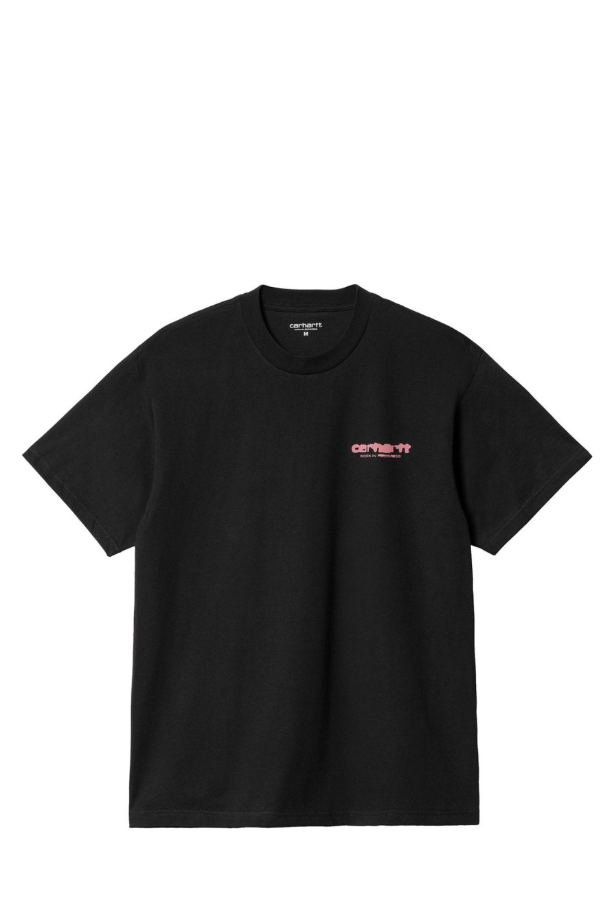 Online CARHARTT WIP T-Shirt I032878 59236_30088 Black/Pink-0Ix.Xx Man