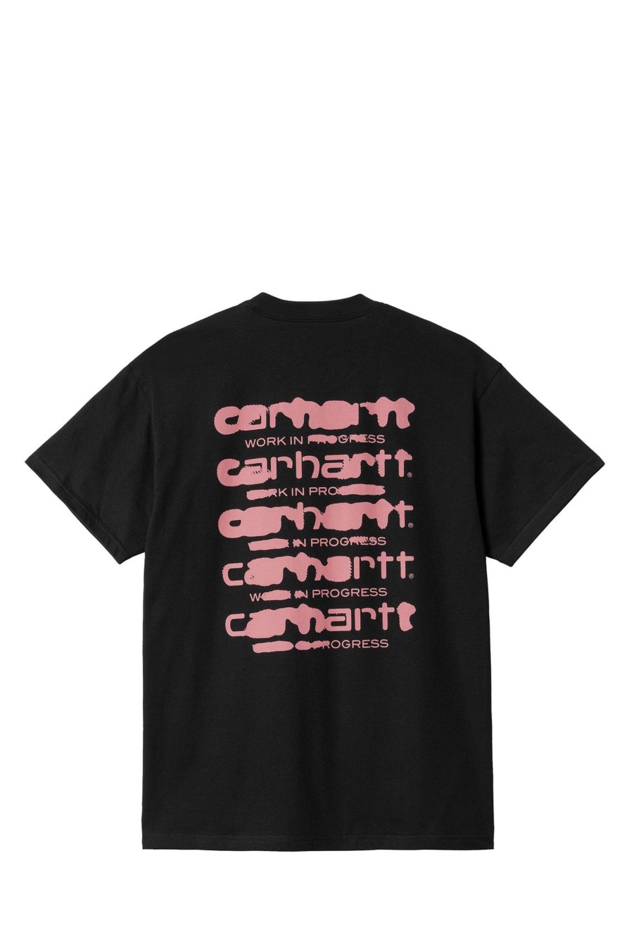 Online CARHARTT WIP T-Shirt I032878 59236_30088 Black/Pink-0Ix.Xx Man