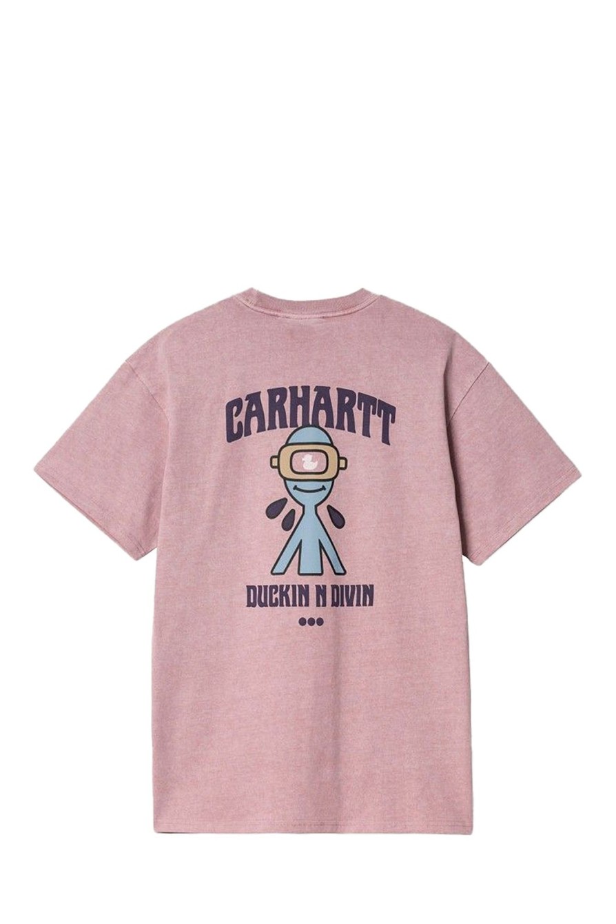 Clearance CARHARTT WIP T-Shirt Uomo Carhartt I033171 Glassy Pink