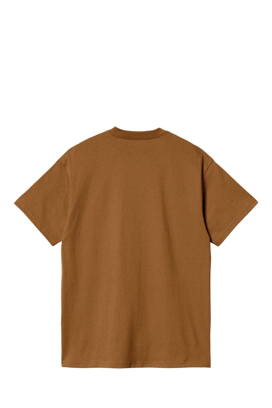 Online CARHARTT WIP T-Shirt I033265 59951_25215 Hamilton Brown-Hz.Xx Man